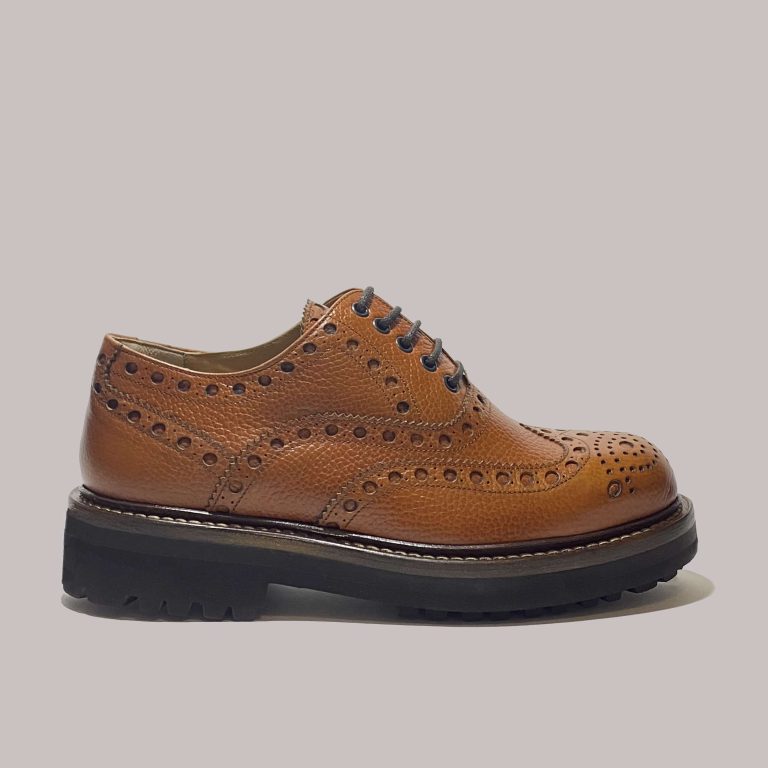 Customizable dress shoes honey color for wholesale