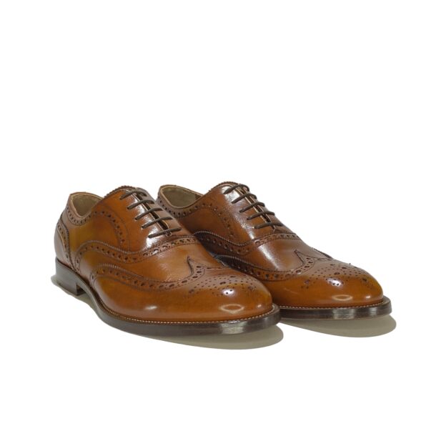 Italian made dress shoes in brown calf leather | Model: "PADOVA" - Image 2