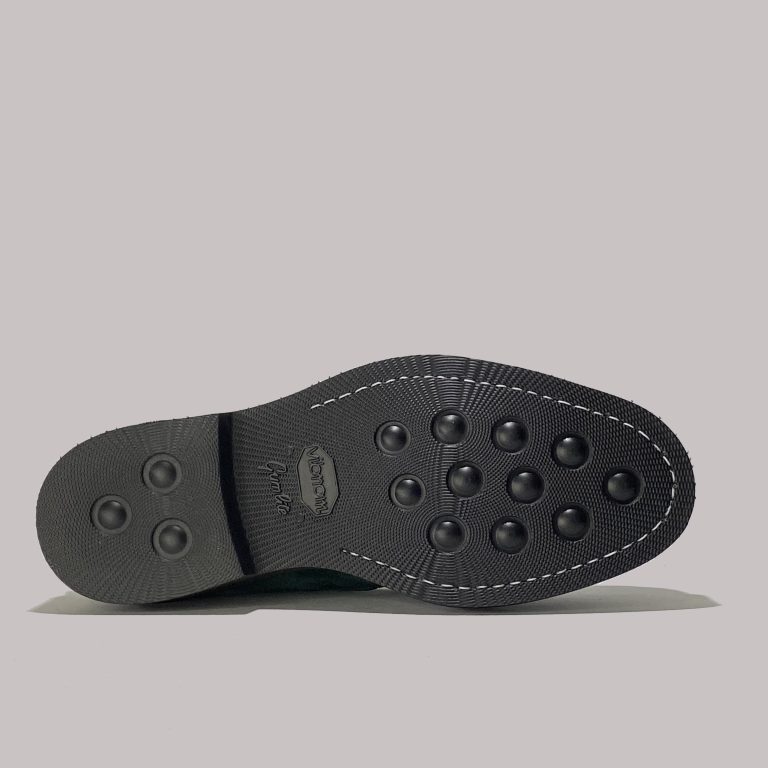 Italian suede loafers sole, White Label options.