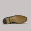 High-quality white deer leather bit loafers with leather sole for B2B clients