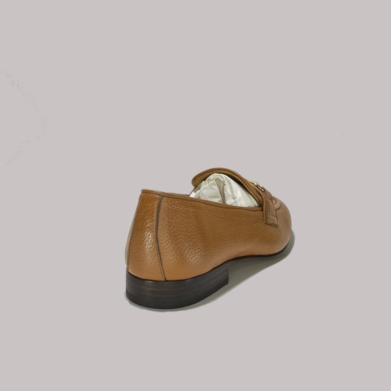 Luxurious Italian-made bit loafers in brown deer leather, ideal for wholesale clients