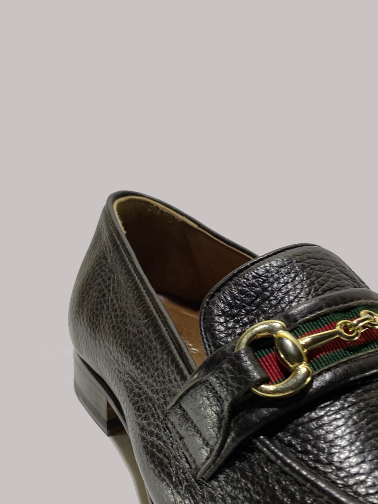High-quality deer leather Italian bit loafers for B2B retail