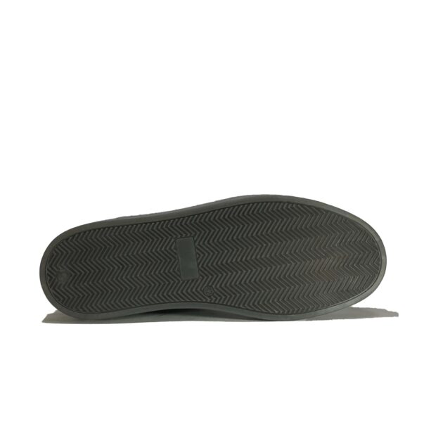 Italian leather sneakers in Black calf leather and suede| model: “SIROLO” - Image 4