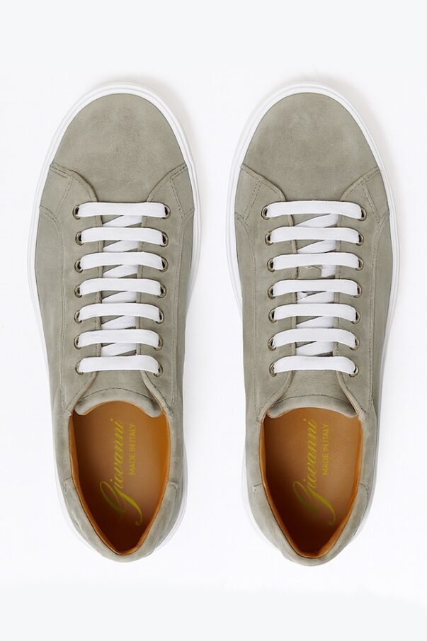 Minimal sneaker in suede | MODEL " APRILIA" - Image 5